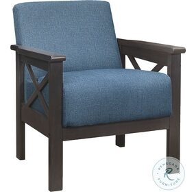 Herriman Blue Accent Chair