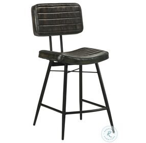 Partridge Espresso Counter Height Stool Set of 2