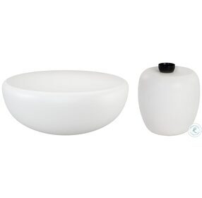Iolite White Occasional Table Set