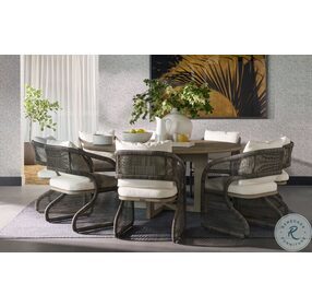 Figari Light Brown Outdoor Dining Room Set