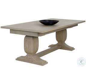 Rhaenyra Sand Beige Extendable Dining Table