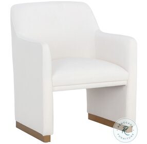 Jaime Fior Vanilla Dining Arm Chair