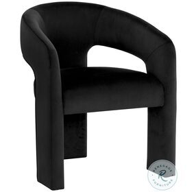 Isidore Abbington Black Dining Chair