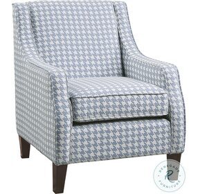 Fischer Blue Accent Chair
