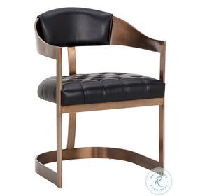 Beaumont Cantina Black Dining Chair