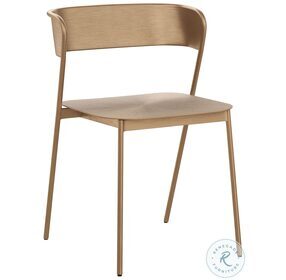 Keanu Antique Gold Dining Chair