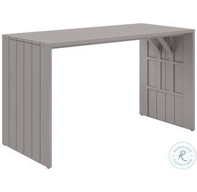 Verin Taupe And Greige Outdoor Bar Table