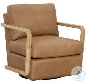 Castell Ludlow Sesame Swivel Lounge Chair