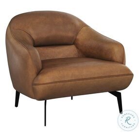 Armani Cognac Arm Chair