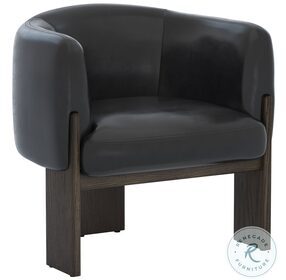 Trine Vintage Black Night Lounge Chair