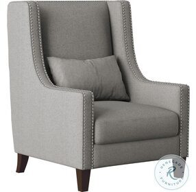 Keller Light Gray Accent Chair