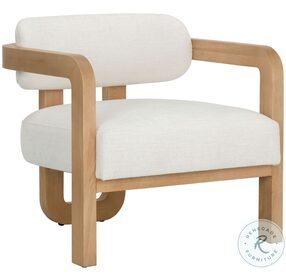 Madrone Heather Ivory Lounge Chair