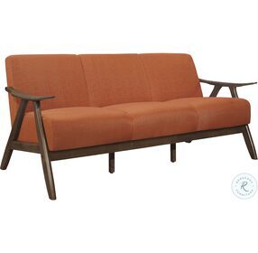Damala Orange Sofa