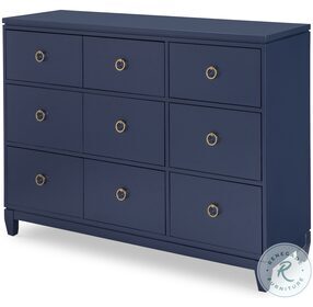 Summerland Inkwell Blue Small Dresser