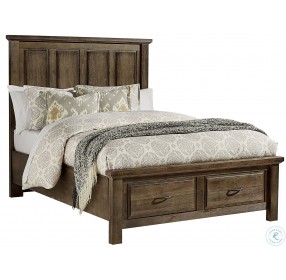 Maple Road Maple Syrup Queen Mansion Storage Bed