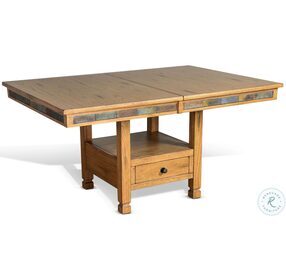 Sedona Rustic Oak Dining Table