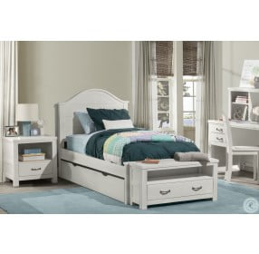 Highlands Bailey White Youth Arch Bedroom Set With Trundle