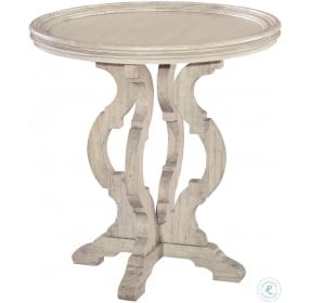 Homestead Linen Round End Table