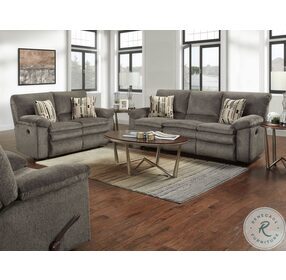 Tosh Pewter Reclining Living Room Set