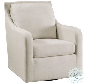 Claymont Beige Swivel Chair