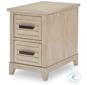 Edgewater Soft Sand Chairside Table