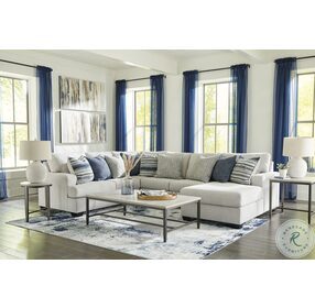 Lowder Stone Large RAF Chaise Sectional