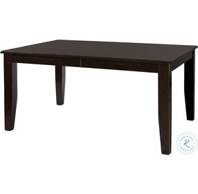 Crown Point Warm Merlot Extendable Dining Table