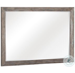 Newell Gray And Oak Mirror