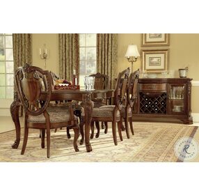 Old World Extendable Dining Room Set
