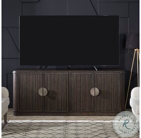 City View Coffee Bean 82" TV Stand