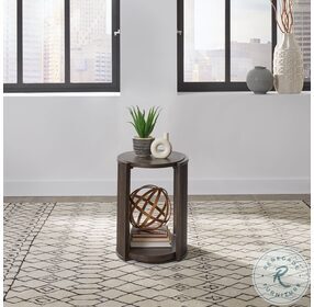 City View Coffee Bean Chairside Table