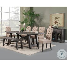 Newberry Grey Extendable Dining Room Set
