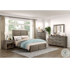 Longview Gray Panel Bedroom Set