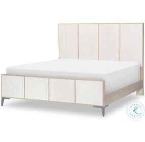 Biscayne Malabar And Alabaster King Panel Bed