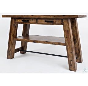 Cannon Valley Brown Sofa Table