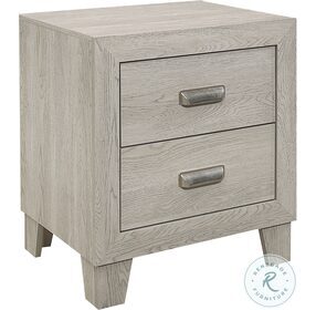 Quinby Light Brown Nightstand