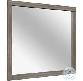 Bainbridge Weathered Gray Mirror