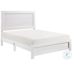 Corbin White Queen Panel Bed In A Box
