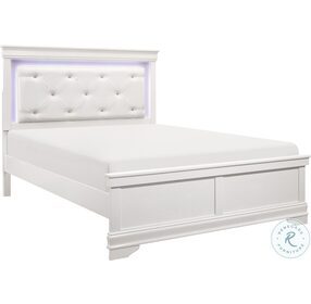 Lana White Queen Panel Bed