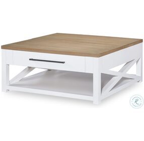Franklin White Cocktail Table