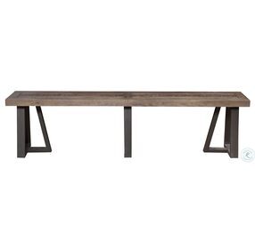 Prairie Distressed Natural Dining Bench