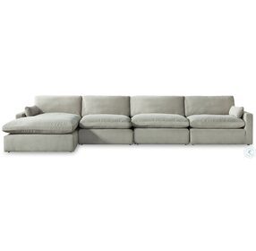 Sophie Gray 4 Piece Sectional with LAF Chaise