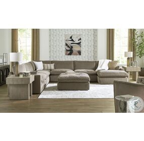 Sophie Cocoa 6 Piece RAF Chaise Sectional
