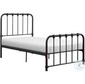 Bethany Dark Bronze Twin Metal Bed In A Box