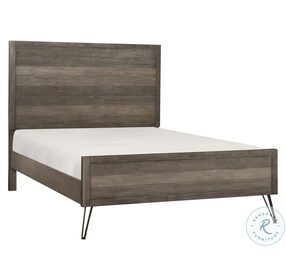 Urbanite 3 Tone Gray Full Panel Bed