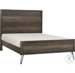 Urbanite 3 Tone Gray Full Panel Bed