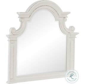 Baylesford Antique White Mirror