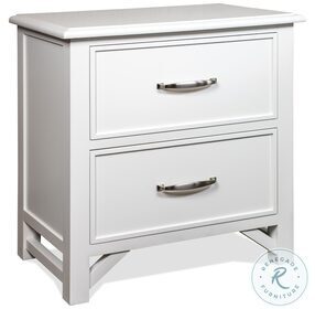 Talford Cotton Two Drawer Nightstand