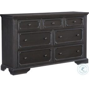 Bolingbrook Wire Brushed Charcoal Dresser
