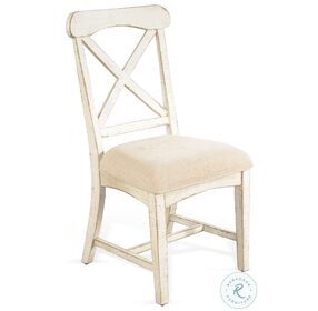 Marina White Sand Dining Chair Set of 2